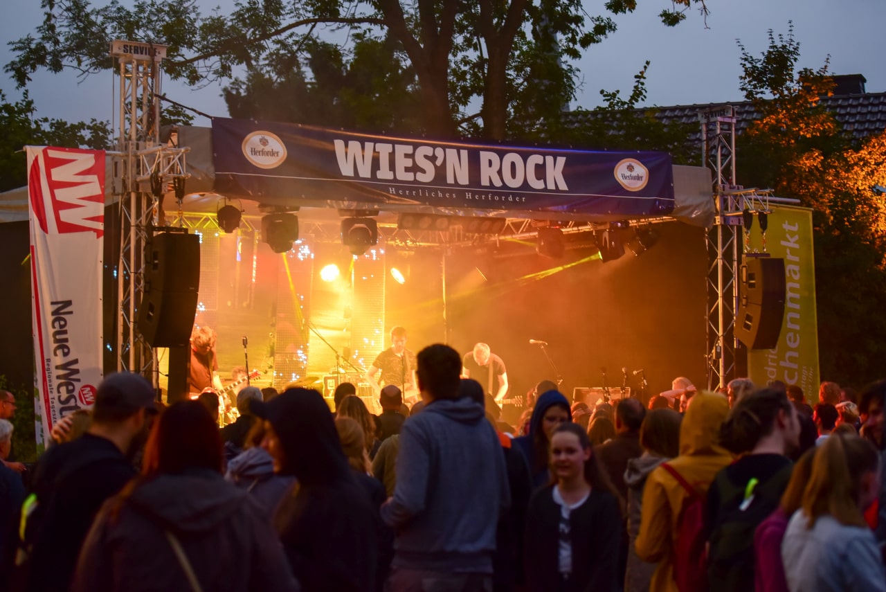 Die volle Wiesnrock Wiese